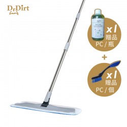 Dr.Dirt 平拖套裝 贈送清潔消毒劑&小刷子 Dr.Dirt 平拖套裝 贈送清潔消毒劑&小刷子